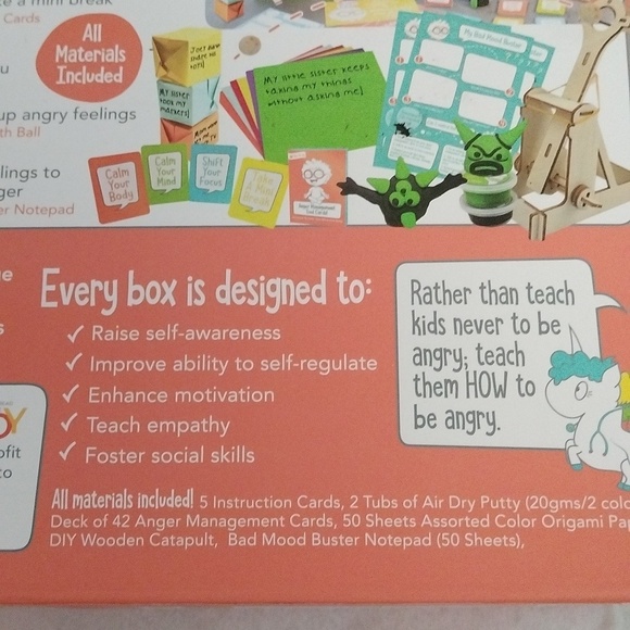 Open The Joy Children's Anger Management Activity Box, ages 4-12 - Picture 6 of 16